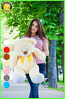 М'яка іграшка подарунок на 8 березня плюшевий ведмедик плюшевий мішка Бойд 100 см Абрикосовий, фото 2