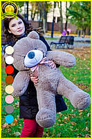 М'яка іграшка подарунок на 8 березня плюшевий ведмедик плюшевий мішка Рафаель 100 см Капучіно, фото 2