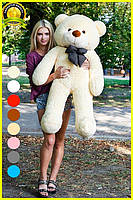 М'яка іграшка подарунок на 8 березня плюшевий ведмедик плюшевий мішка Нестор 120 см Бежевий, фото 2