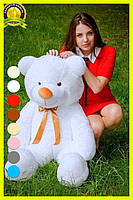 М'яка іграшка подарунок на 8 березня плюшевий ведмедик Рафаель 120 см Білий, фото 2