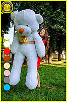 М'яка  іграшка подарунок на 8 березня плюшевий ведмедик Рафаель 200 см Білий, фото 6