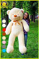 М'яка іграшка подарунок на 8 березня плюшевий ведмедик плюшевий мішка Рафаель 160 см Персиковий, фото 2