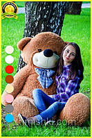 М'яка іграшка подарунок на 8 березня плюшевий ведмедик плюшевий мішка Нестор 160 см Коричневий, фото 2