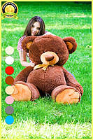 М'яка іграшка подарунок на 8 березня плюшевий мішка Томии 150 см Шоколадний, фото 2