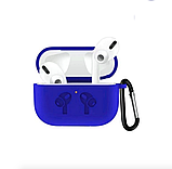 Чохол для навушників AirPods Pro синій електрик, фото 4