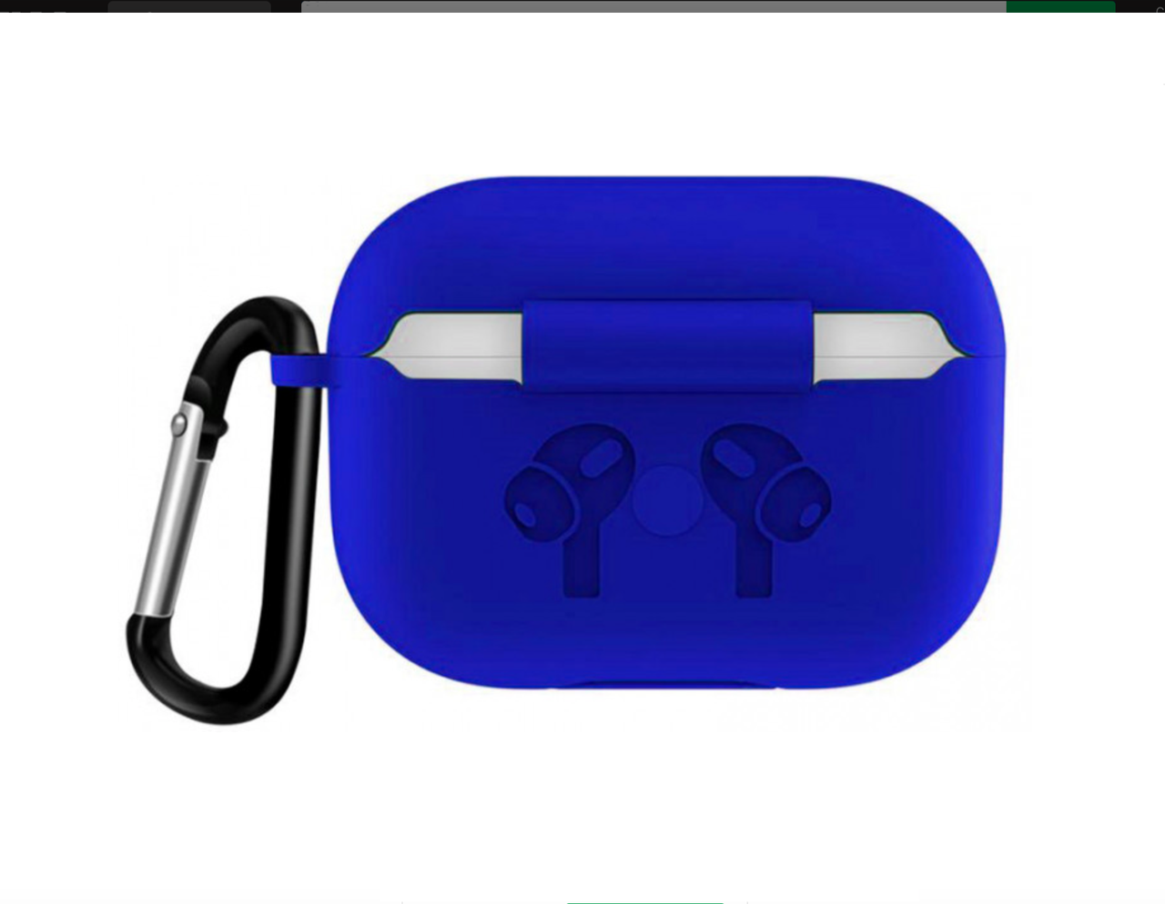 Чохол для навушників AirPods Pro синій електрик