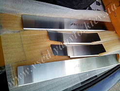 Накладки на пороги Honda Accord VIII з 2008- (Standart)