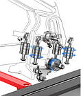 Посилений плиткоріз SHIJING 3051 ProLine 1200мм + Різальний ролик industrial, фото 6