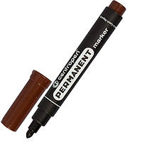 Перманентный маркер Centropen 8566 2,5 мм коричневый