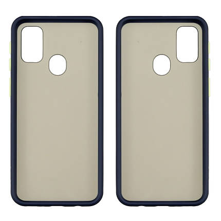 Чехол Totu Gingle series для Samsung M307/ M215 M30S/ M21 синий, фото 2