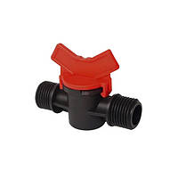 Кран з зовнішніми різьбами DN 1/2 х DN 1/2 (SL 011 8)