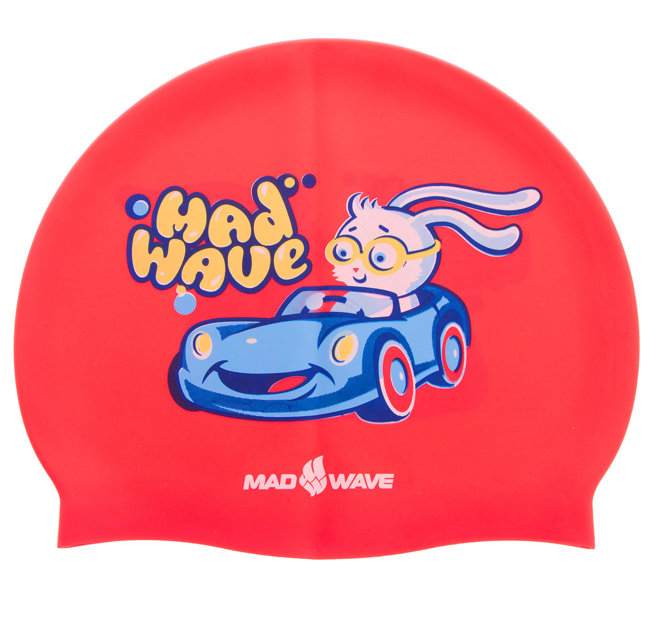 Шапочка для плавания детская BUNNY M057812000W красный - фото 1 - id-p1373650256