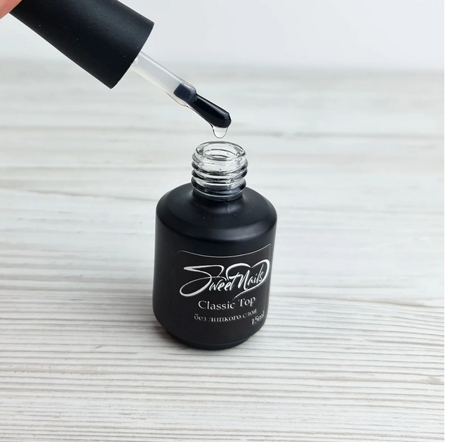 Топ без липкого шару для гель лаку і гелю Sweet Nails Classiс Top 15мл