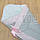 Демісезонний конверт-ковдру на виписку верх, підкладка 100% бавовна утеплювач холлофайбер 90х90 2910ДМ Рожевий, фото 2