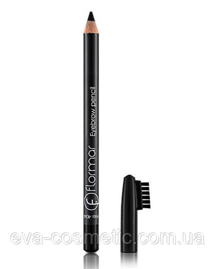 Карандаш для бровей Flormar Eyebrow Pencil (BLACK) 404 - фото 1 - id-p1374004401