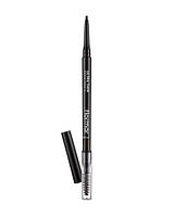 Карандаш для бровей с кисточкой Автоматический Flormar ANGLED BROW PENCIL (DARK BROWN) 04