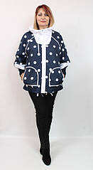Жіноча куртка Bisa (Туреччина), з капюшоном рр 52-62