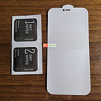 Пленка гидрогелевая, защитная iPhone 12 Pro / Айфон 12 Про