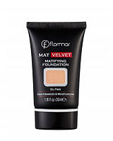 Тональный крем матовый Flormar Mat Velvet Matifying Foundation 207 (NATURAL BEIGE) 35ml