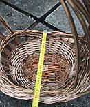 Кошики для квітів із великою ручкою "No1" 3-ка, фото 4