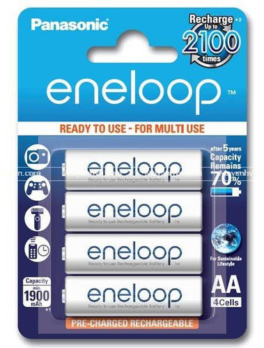 1X Panasonic ENELOOP Aa Batería 2000mAh Recargable NI-MH Accu