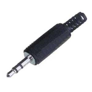 Штекер JACK 3,5 стерео пластмасовий корпус під паяння, фото 1