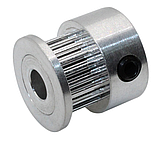 Ролик шків 20 зубів для ременя GT2 6 мм на вал 6,35 мм (для ЧПК 3D), фото 2