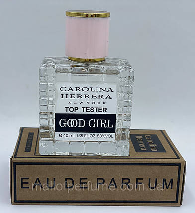 Жіноча парфумована вода Carolina Herrera Good Girl Top Tester 40 мл, фото 3