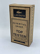Чоловіча парфумована вода Lacoste essential sport for men Top Tester 40 ml, фото 4