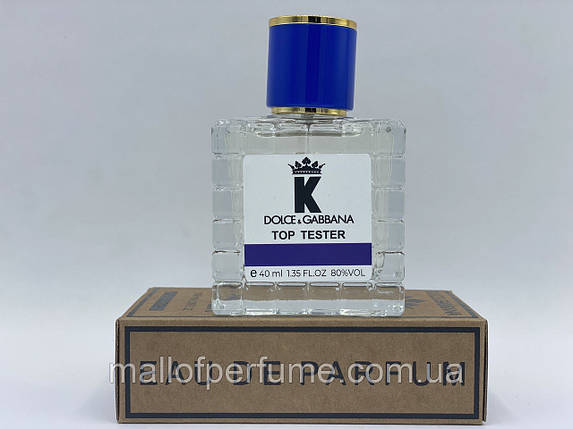 Чоловіча парфумована вода Dolce & Gabbana K for men Top Tester 40 мл, фото 3