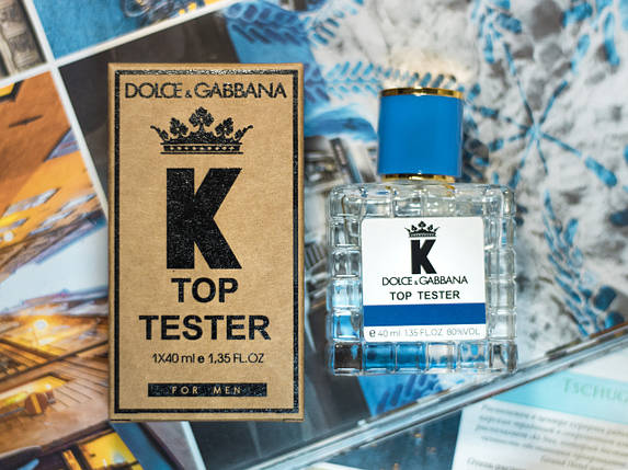 Чоловіча парфумована вода Dolce & Gabbana K for men Top Tester 40 мл, фото 1