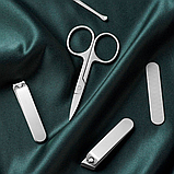 Набір кусачки для нігтів Xiaomi Mijia, тример з нержавіючої сталі для педикюру, ухочистка, професійний, фото 5