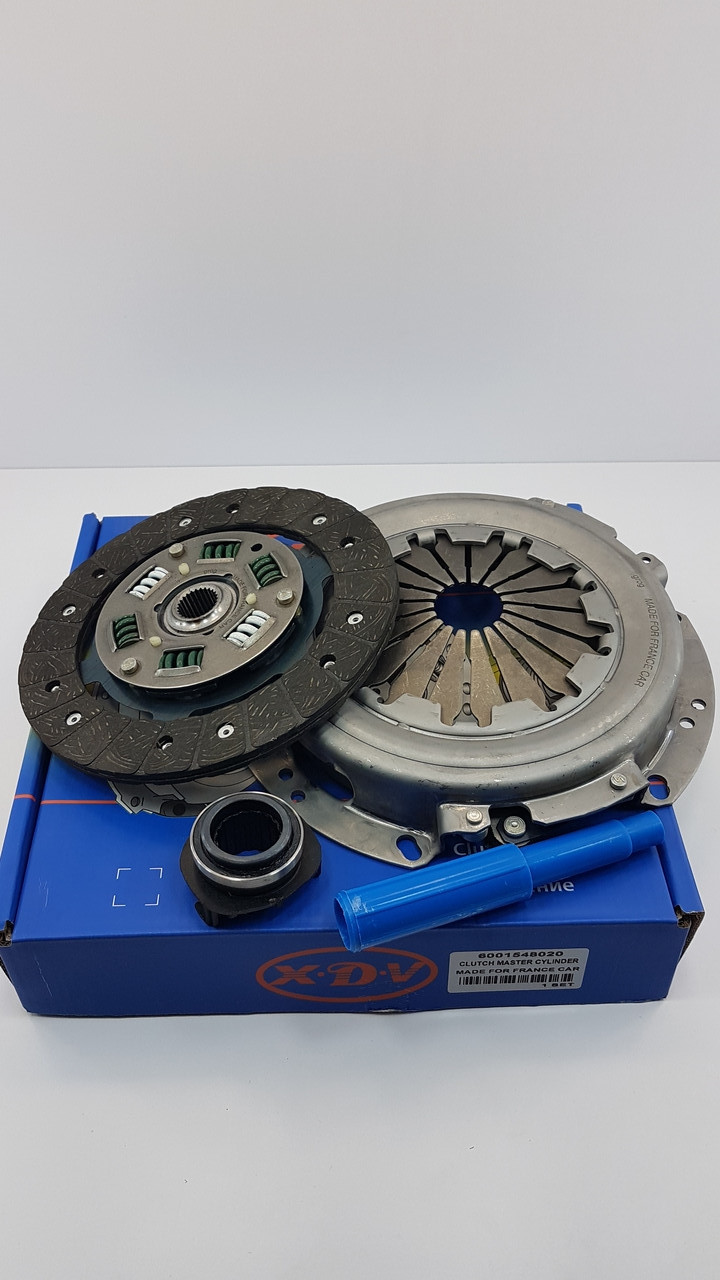 Зчеплення в зборі Логан 1.6, LADA Largus (корзина+вижим+диск сцепл) grog Корея, фото 1