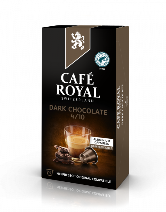 Кава в капсулах Nespresso Cafe Royal Dark CHOCOLATE - Кава в капсулах Неспрессо (коротки 10 капсул)