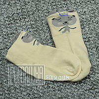 12 см1-2 роки (11) демі дитячі шкарпетки носочки для дівчинки із нековзачою неслизькою підошвою антиковзні 8057 БЖВ