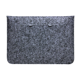 Повстяний чохол-конверт темно-сірий для MacBook Air і Pro 13'3 сумка з повсті на Макбук Аїр і Про, фото 4