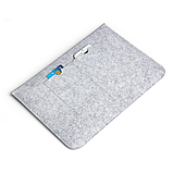 Повстяний чохол-конверт темно-сірий для MacBook Air і Pro 13'3 сумка з повсті на Макбук Аїр і Про, фото 8