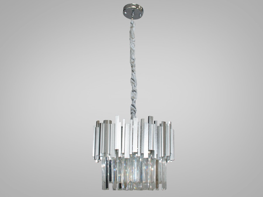 Сучасна кришталева люстра 901-400SL satin, фото 1