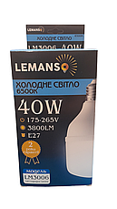 Лампа світлодіодна Lemanso LED Т120 40 W 6500 K /Lemanso. Китай/, фото 2