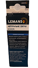 Лампа світлодіодна Lemanso LED C37 4Wt E14, фото 3