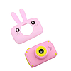 Дитячий цифровий фотоапарат Заєць Рожевий Smart Kids TOY G9 камера 20 MP, фото 4