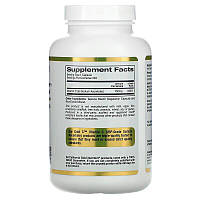 Vitamin C Buffered Gold C 750 мг California Gold Nutrition 240 капсул, фото 2