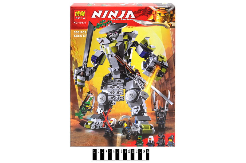 Конструктор "NINJA" "Титан Оні" (коробка) 550 дет. 10937 р.29*42*7 см, шт