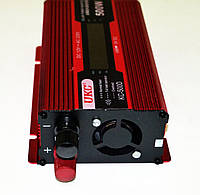 Автомобільний перетворювач напруги 500W 12V до 220V UKC KC-500D з LCD дисплеєм, фото 6