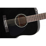Акустична гітара FENDER CD-60 V3 WN BLACK, фото 5