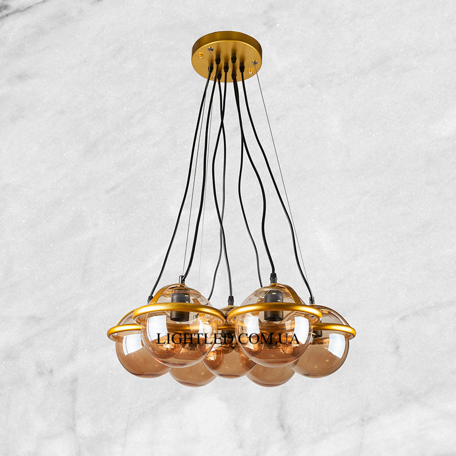 Золотая Люстра на 7 Ламп (61-QTBL07-7 GD) — Купить Недорого на Bigl.ua ...
