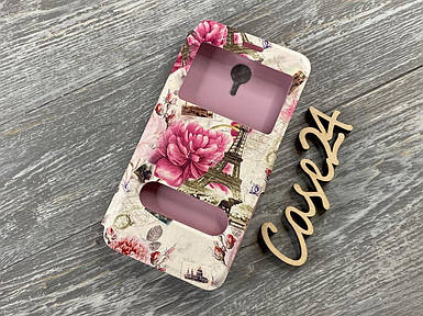 Чохол книжка Flowers book для Meizu M2 Note (4 різновиди) 3