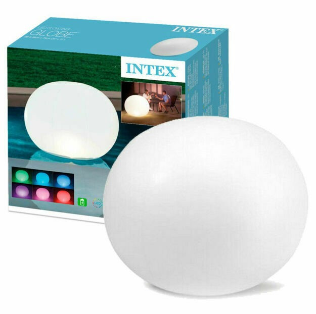 Плаваючий кулю Intex 68695 LED підсвічування для басейну, фото 1