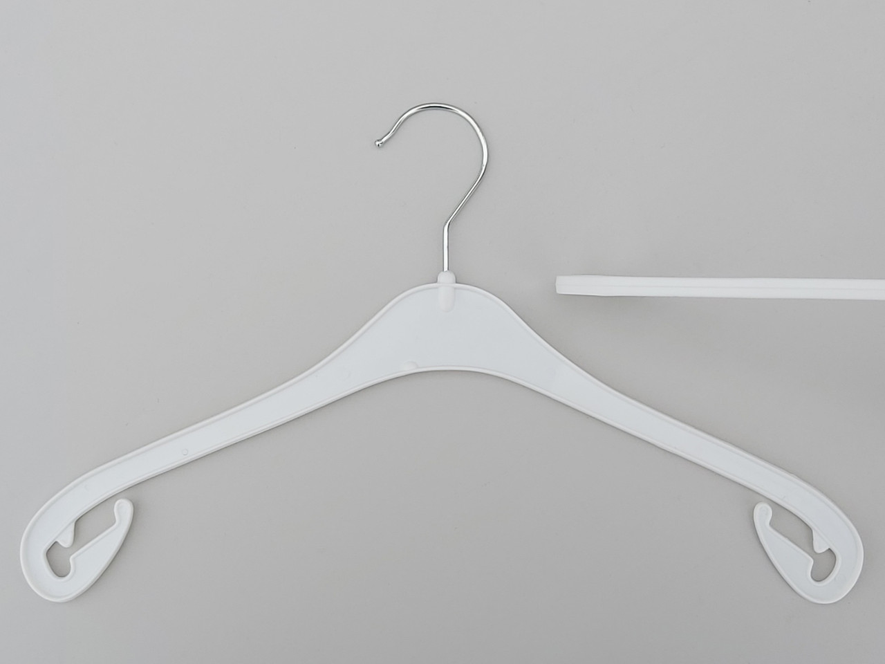 Плічка V-X38 білого кольору, довжина 38 см