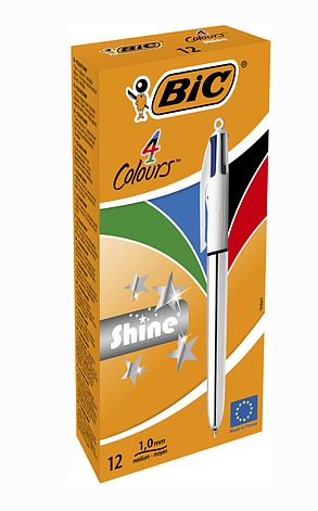 Ручка "4 в 1 Кольори Шайн Сільвер", фото 2